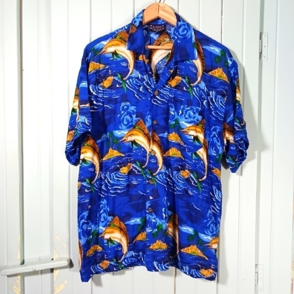HAWAIIAN dad tourist shirt
